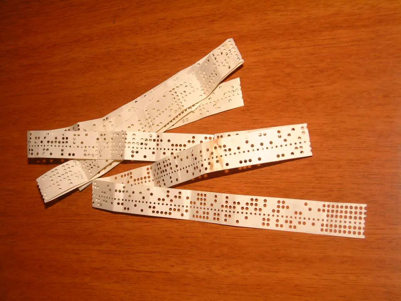 Baudot tape
