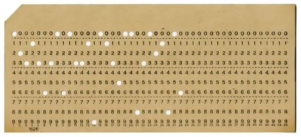 Punch card